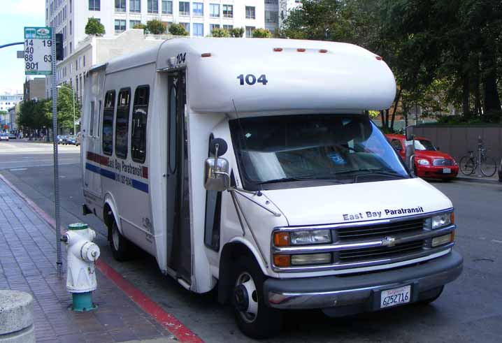 East Bay Paratransit GM 104